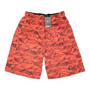 Nike Lacrosse Basketball Style Shorts 2-Layer Mesh 647514-870 Medium (Mango)